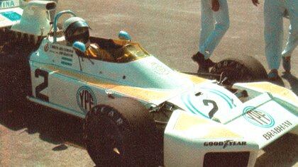 El Lole Reutemann hizo la pole position el día de su debut oficial en la Fórmula 1 (Archivo CORSA).