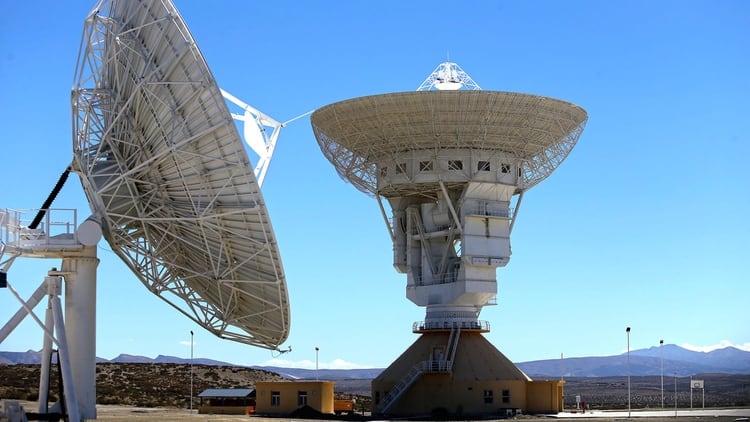 La estaciÃ³n de espacio profundo estÃ¡ ubicada a 20 kilÃ³metros del pueblo Bajada del Agrio.