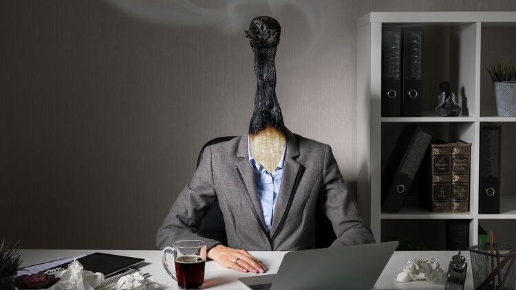 Casi un millón de personas faltan al trabajo todos los días debido al estrés profesional (Shutterstock)