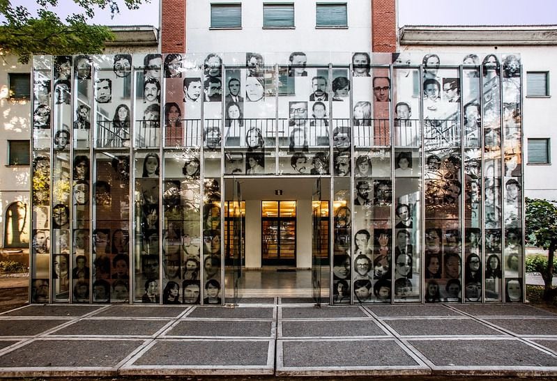 Entrada del Museo de la ESMA, ubicado en CABA