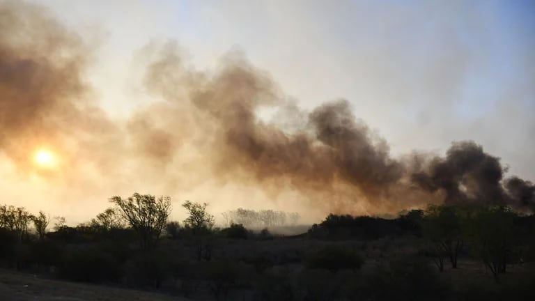 Registraron varios incendios forestales en Córdoba y Buenos Aires: hay alerta por riesgo extremo