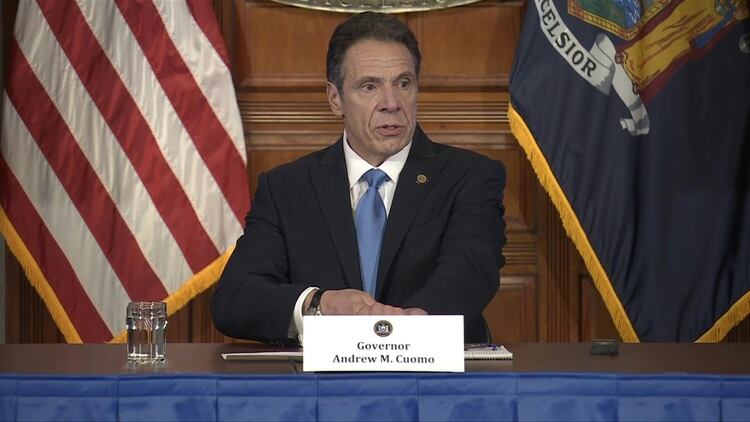 El gobernador del estado de Nueva York, Andrew Cuomo