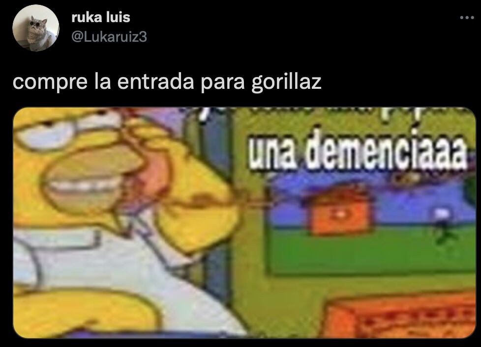 Memes gorillaz (Foto: Twitter/@La_LittleMess)