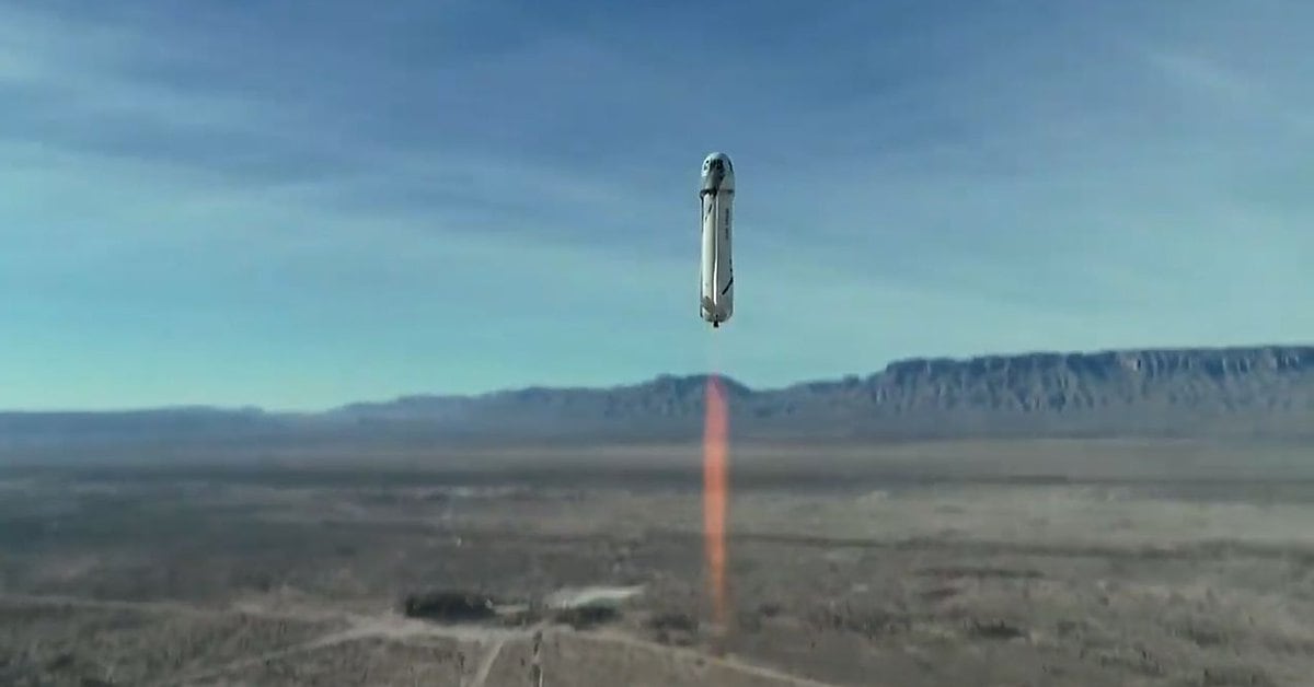 Blue Origin, the company of Jeff Bezos, launched with success on its new capsule New Shepard