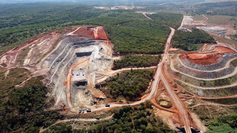 La planta de extracción directa de litio de Sigma, en "Grota do Cirilo", en Minas Gerais (REUTERS/Washington Alves/Archivo)