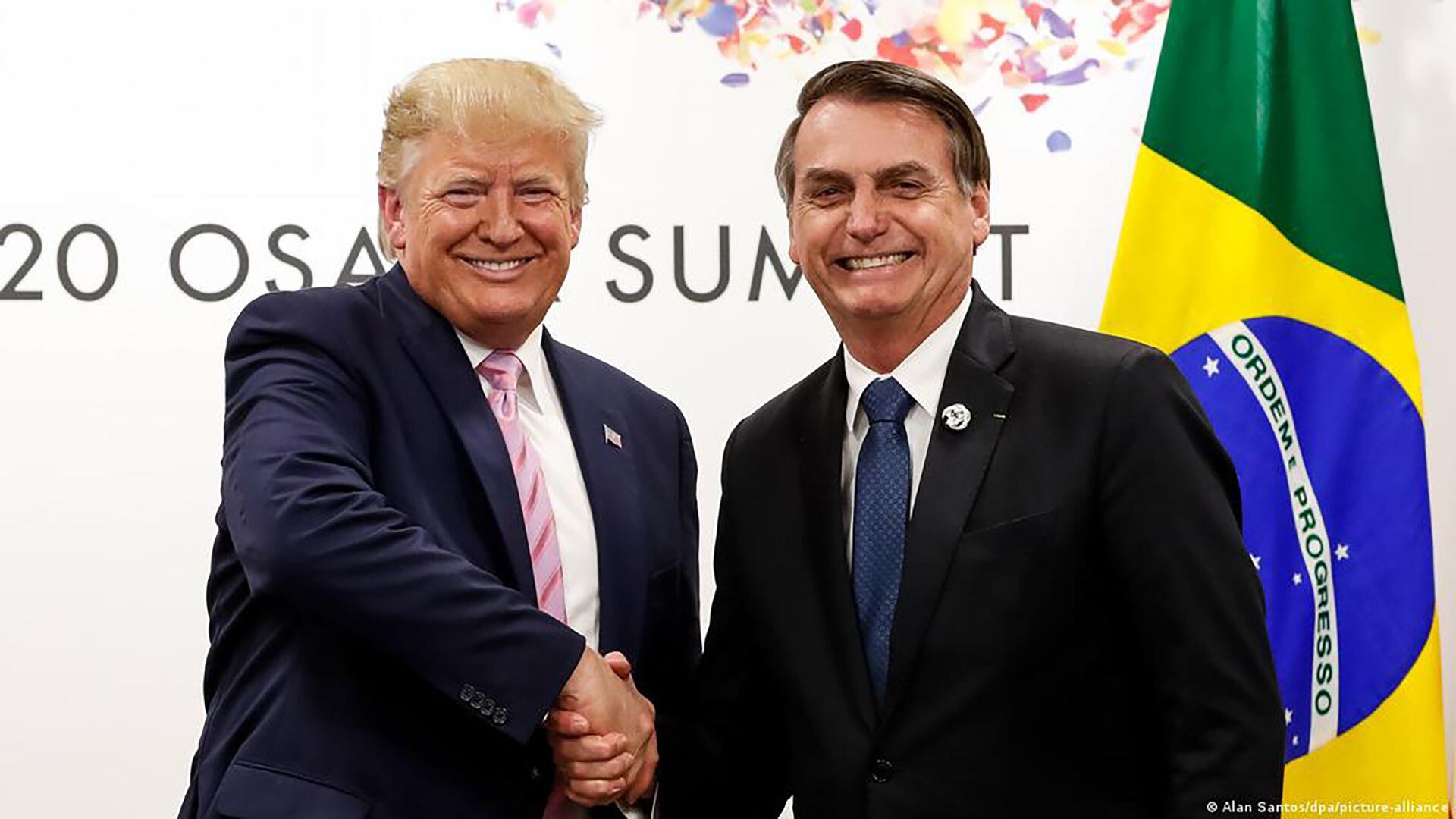 Donald Trump and Jair Bolsonaro