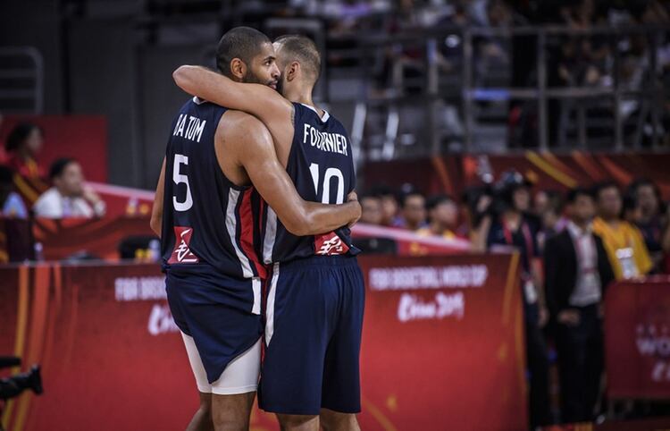 Batum y Fournier, dos de las figuras de Francia en el Mundial (FIBA)