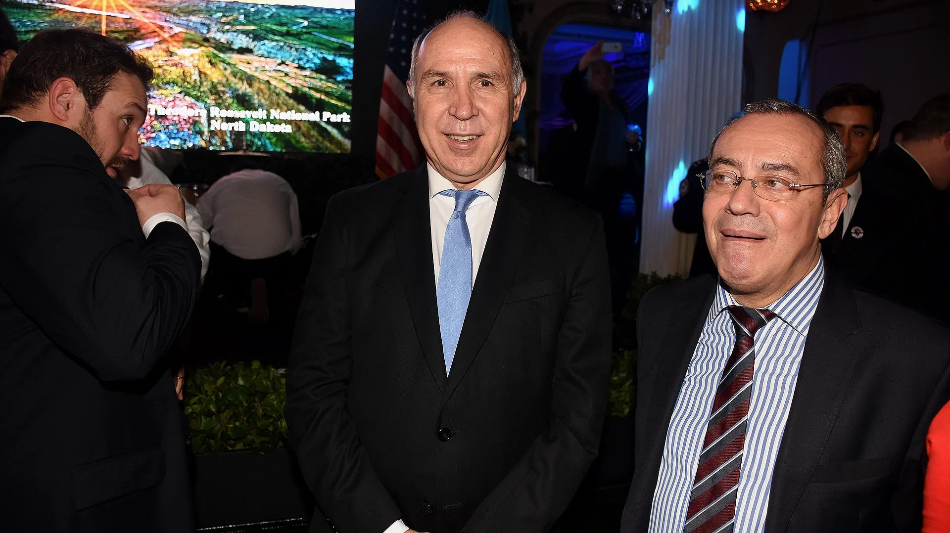 Ricardo Lorenzetti, presidente de la Corte Suprema de Justicia de la Nación, y Jean-Michel Casa, embajador de Francia en Argentina