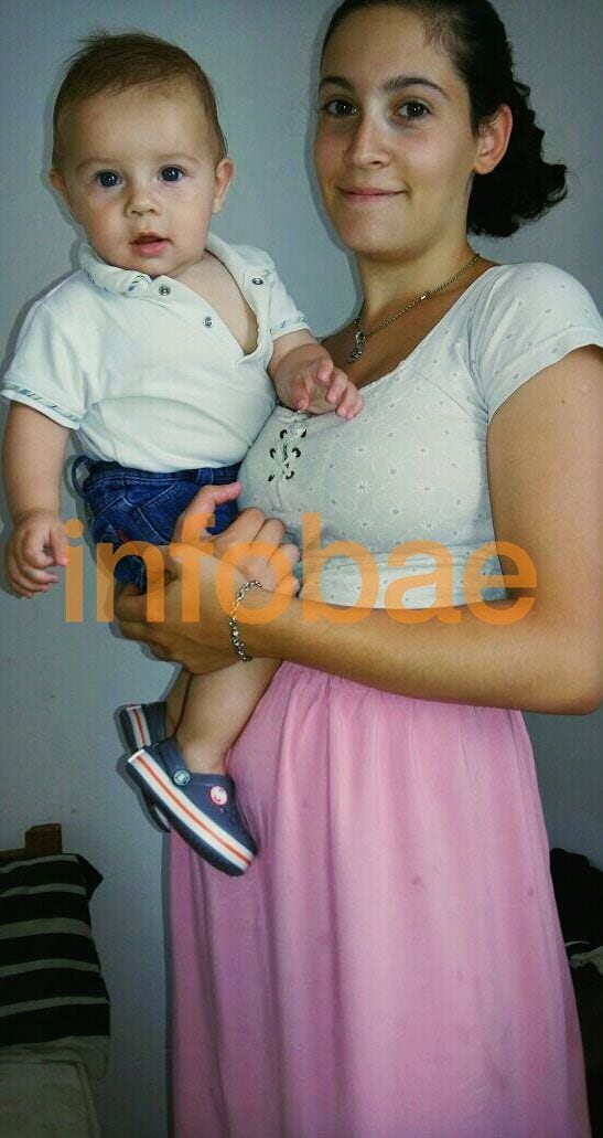 Magdalena Espósito junto a Lucio 