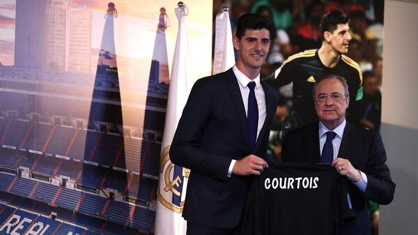 Thibaut Courtois, el fichaje estrella del Real Madrid en este mercado (Reuters)