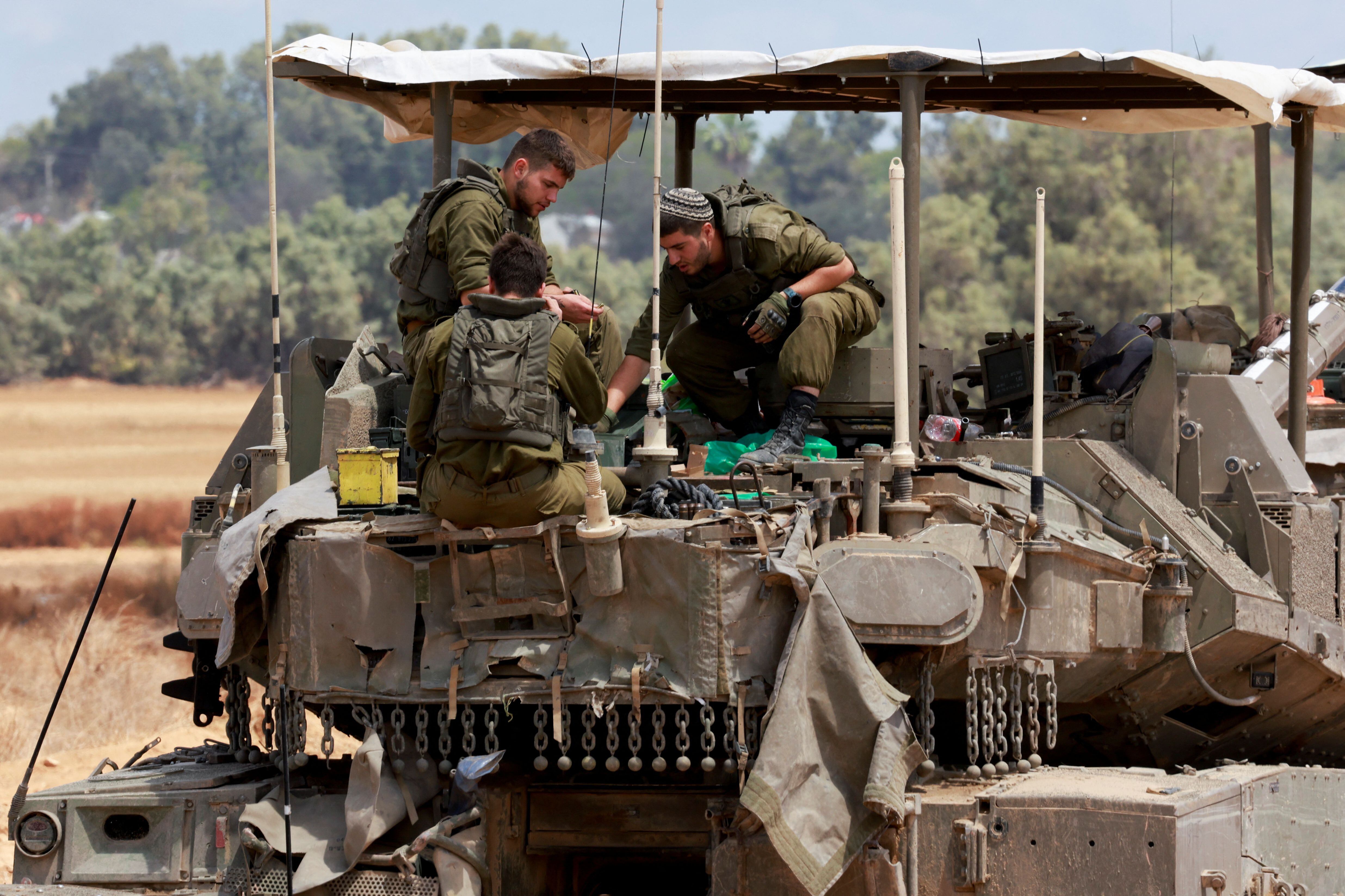 Israel recalcó que se trató de una operación “precisa y limitada” contra objetivos de Hamas (REUTERS/Ammar Awad)