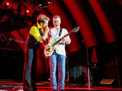 David Lee Roth y Eddie Van Halen 2 de octubre de 2015 (Shutterstock)
