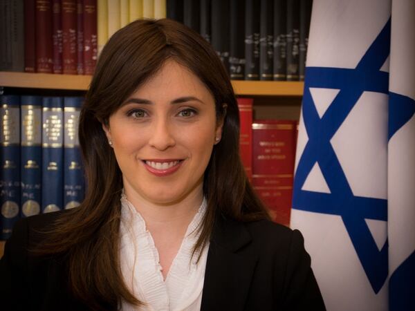 Tzipi Hotovely, viceministra de Exteriores de Israel