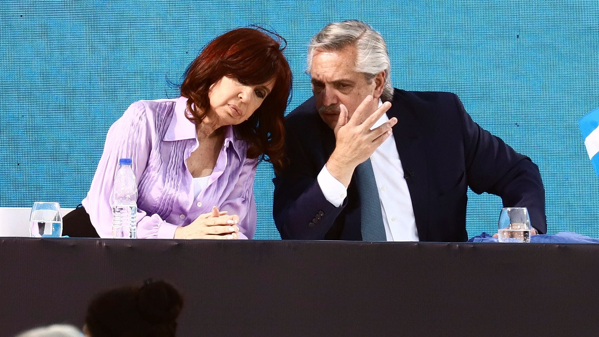 Cristina Kirchner y Alberto Fernández