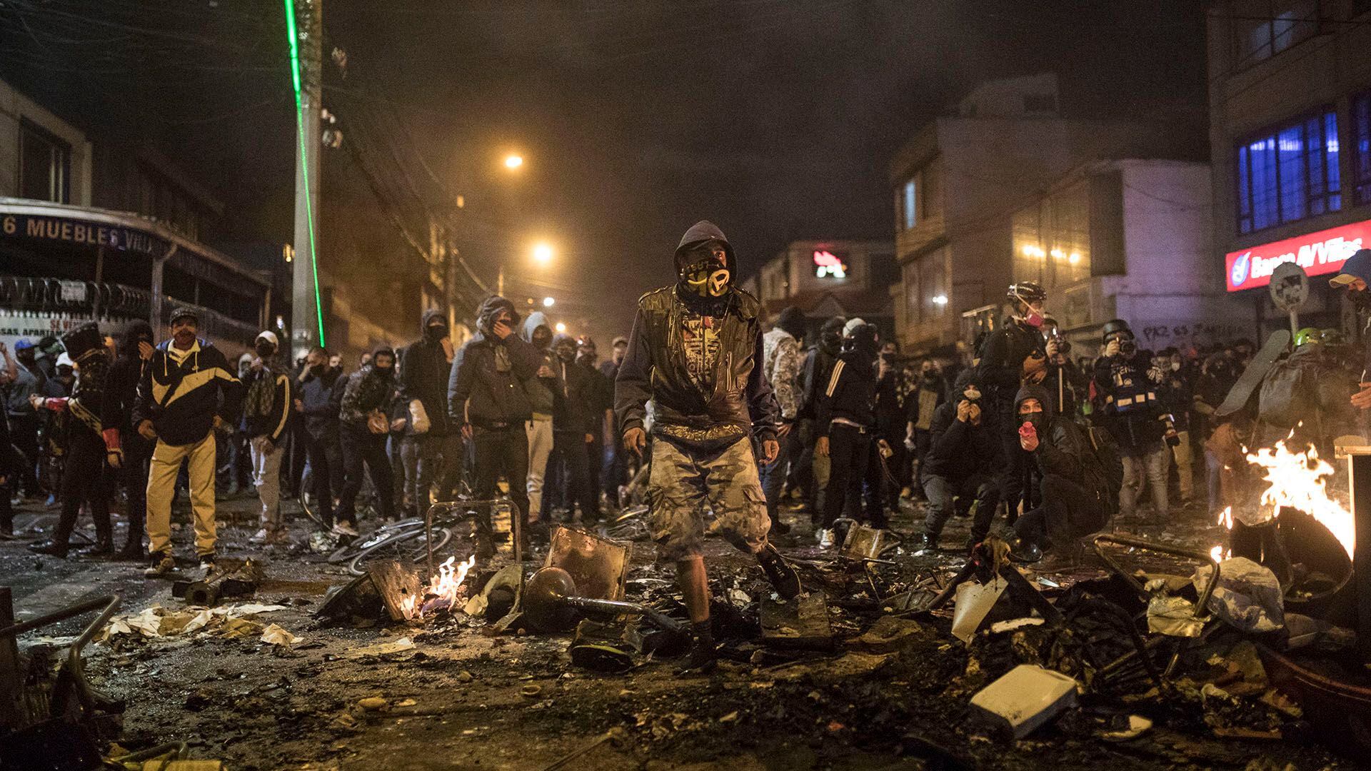 protestas y disturbios en colombia