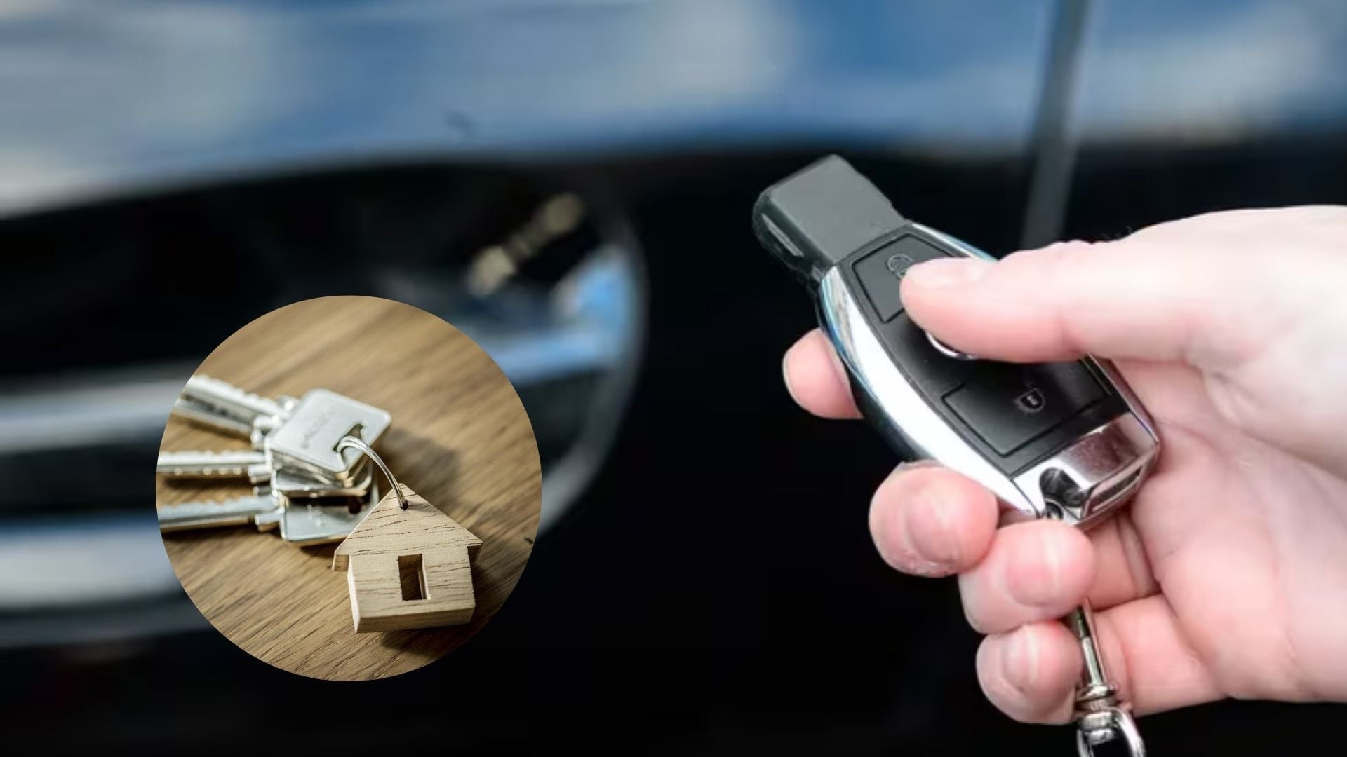 Para los fieles católicos, la bendición de las llaves de vehículos y casas son un acto de protección ante el mal y peligro - crédito Sina Schuldt/dpa y Cerrajería Placer
