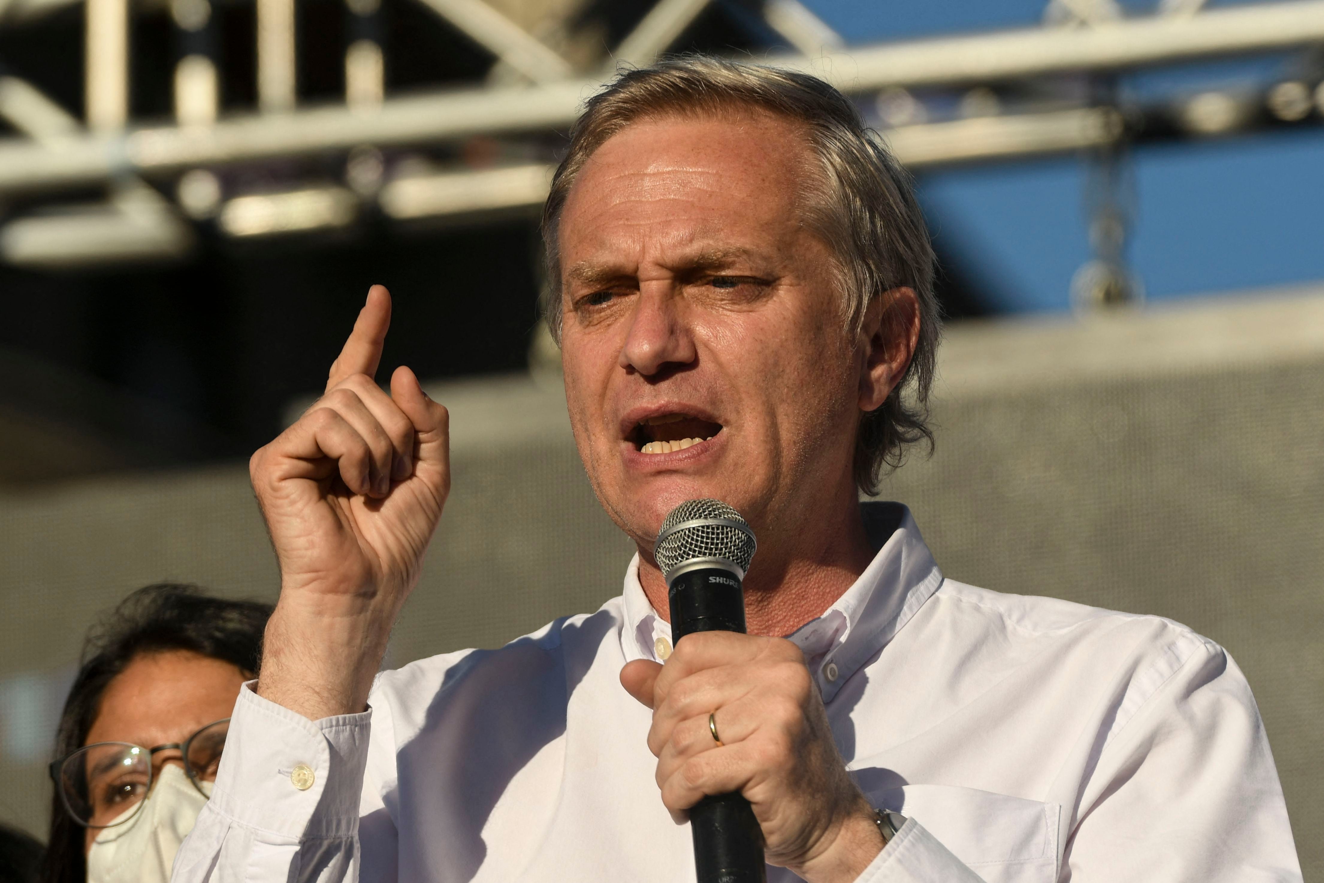 El Partido Republicano, liderado por José Antonio Kast, es el más valorado por la ciudadanía chilena. (Photo by GUILLERMO SALGADO / AFP)