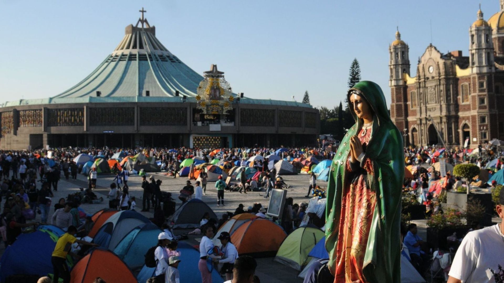 La Basílica de Guadalupe recibe a miles de peregrinos durante diciembre. (Cuartoscuro)