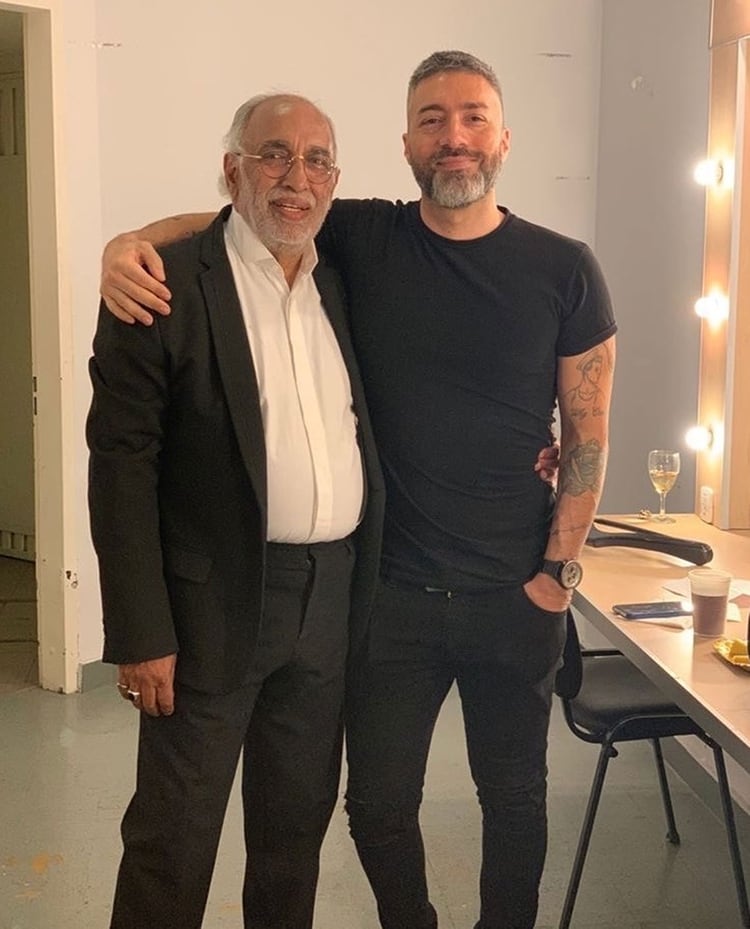 Oscar y su novio Guillermo están en pareja hace un mes (Instagram) 