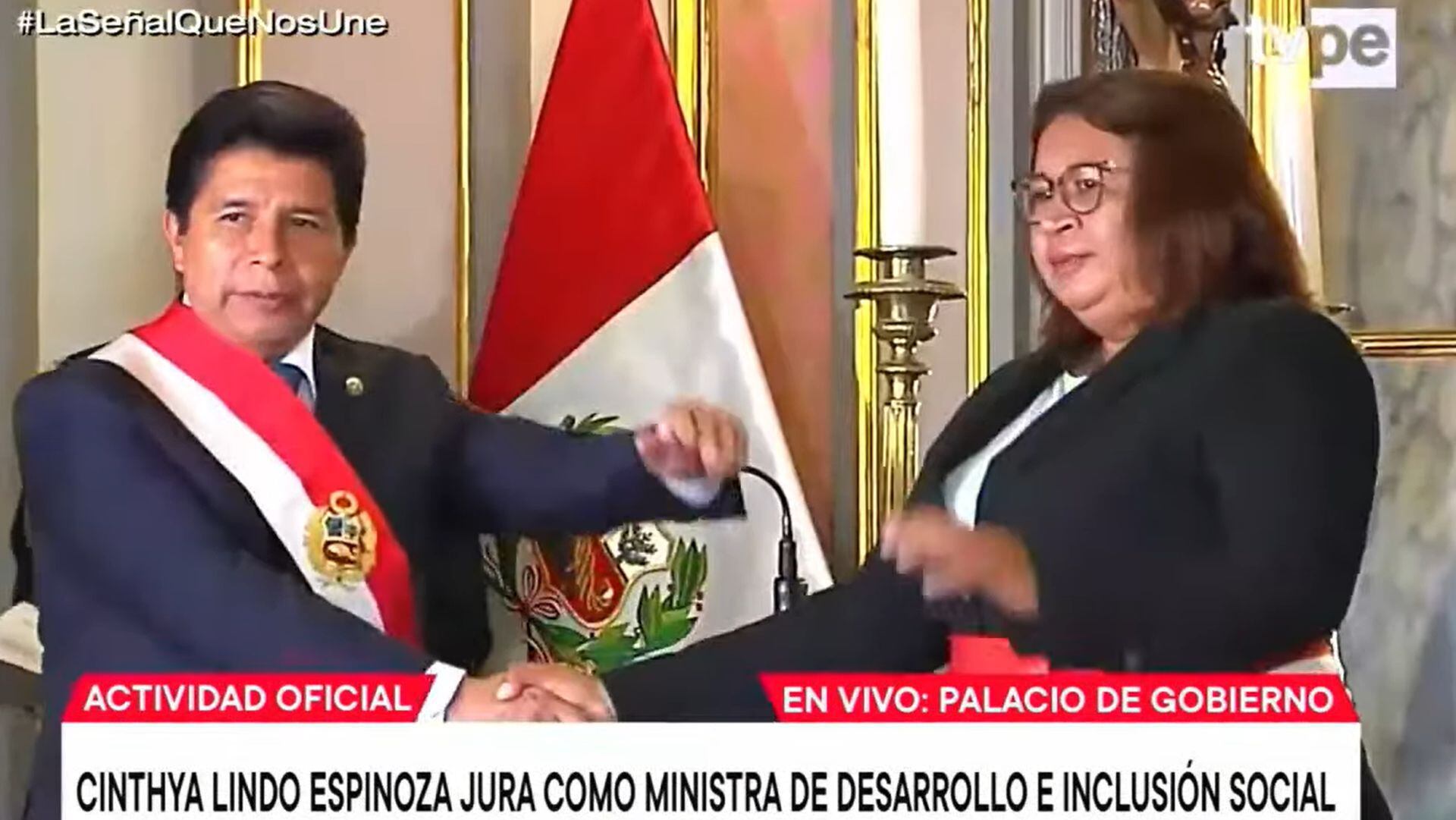 La ministra asume el reto en el gabinete Betssy Chávez