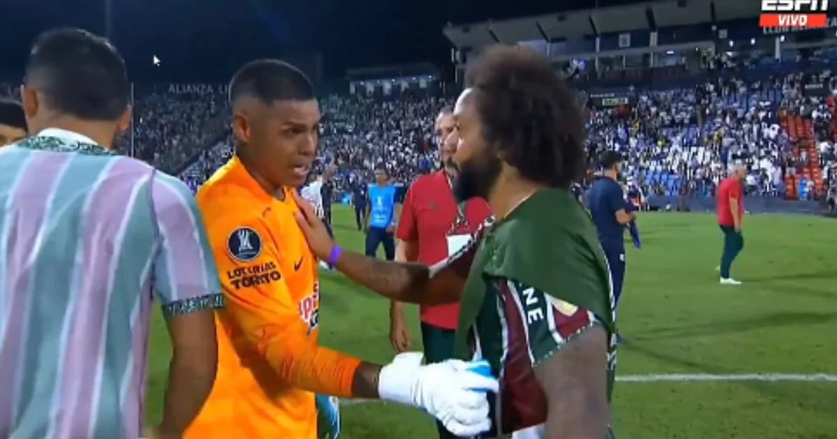 Angelo Campos asked Marcelo for his shirt after Alianza Lima vs Fluminense: This is how the Brazilian star responded