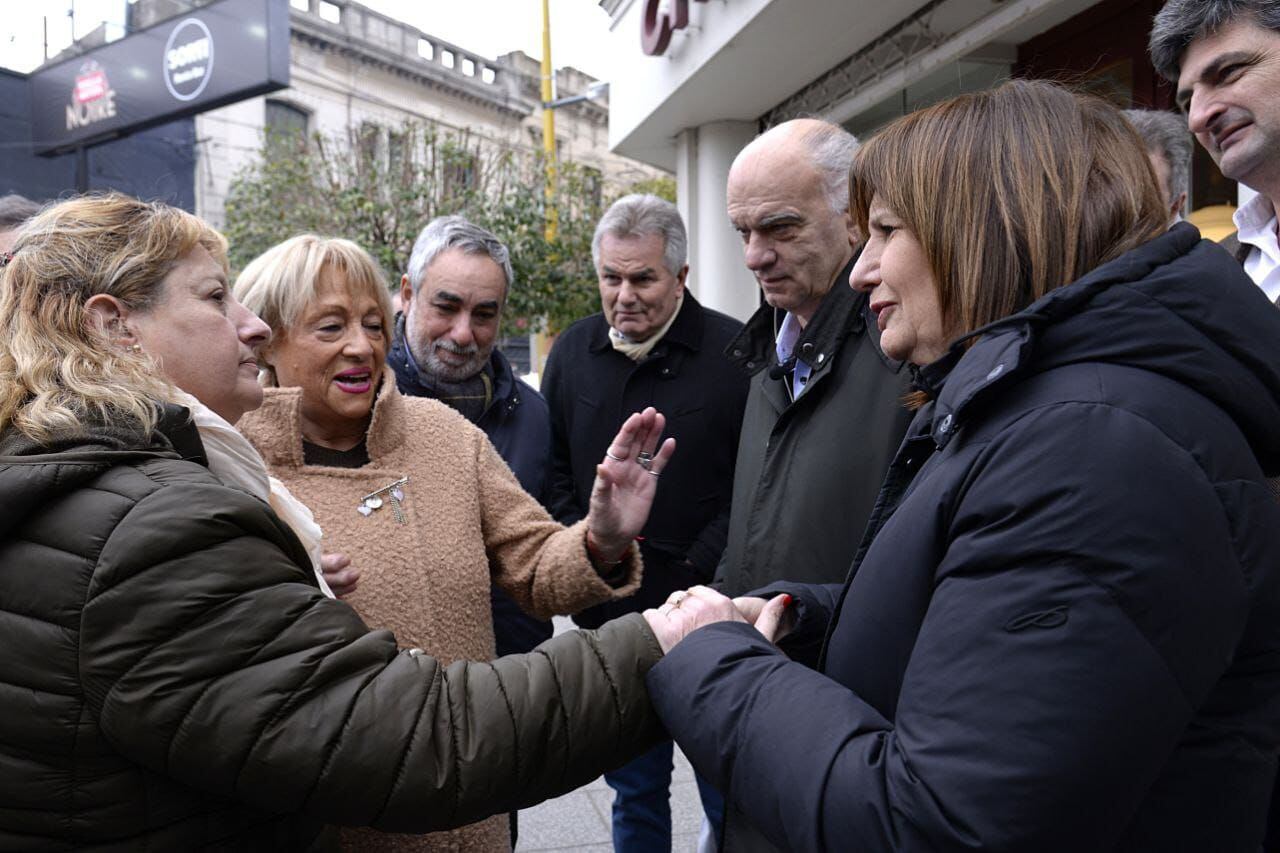 Patricia Bullrich y Néstor Grindetti