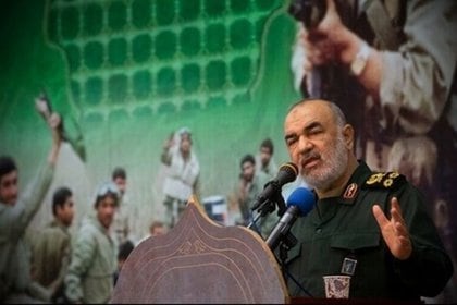 Hosein Salami, comandante de la Guardia Revolucionaria iraní 

