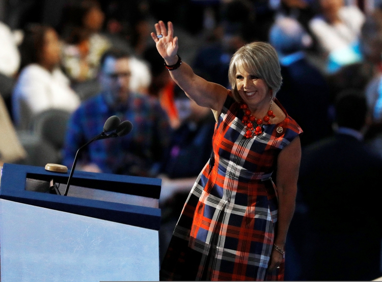 La representante Michelle Lujan Grisham (REUTERS/Scott Audette)