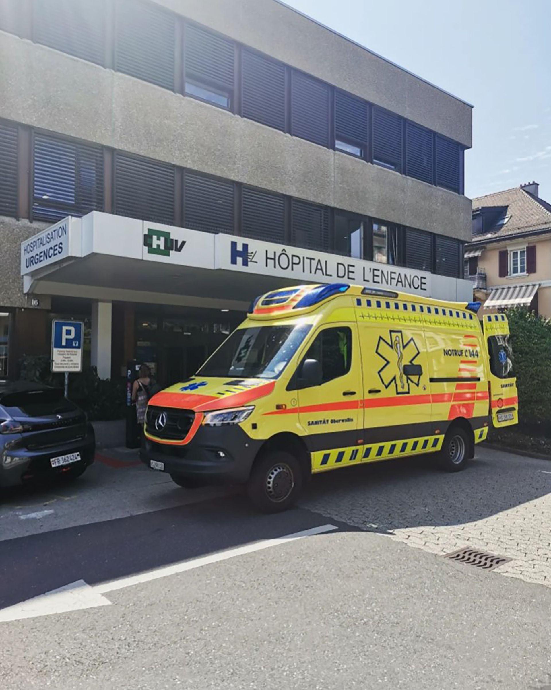Ambulancia de Schumacher