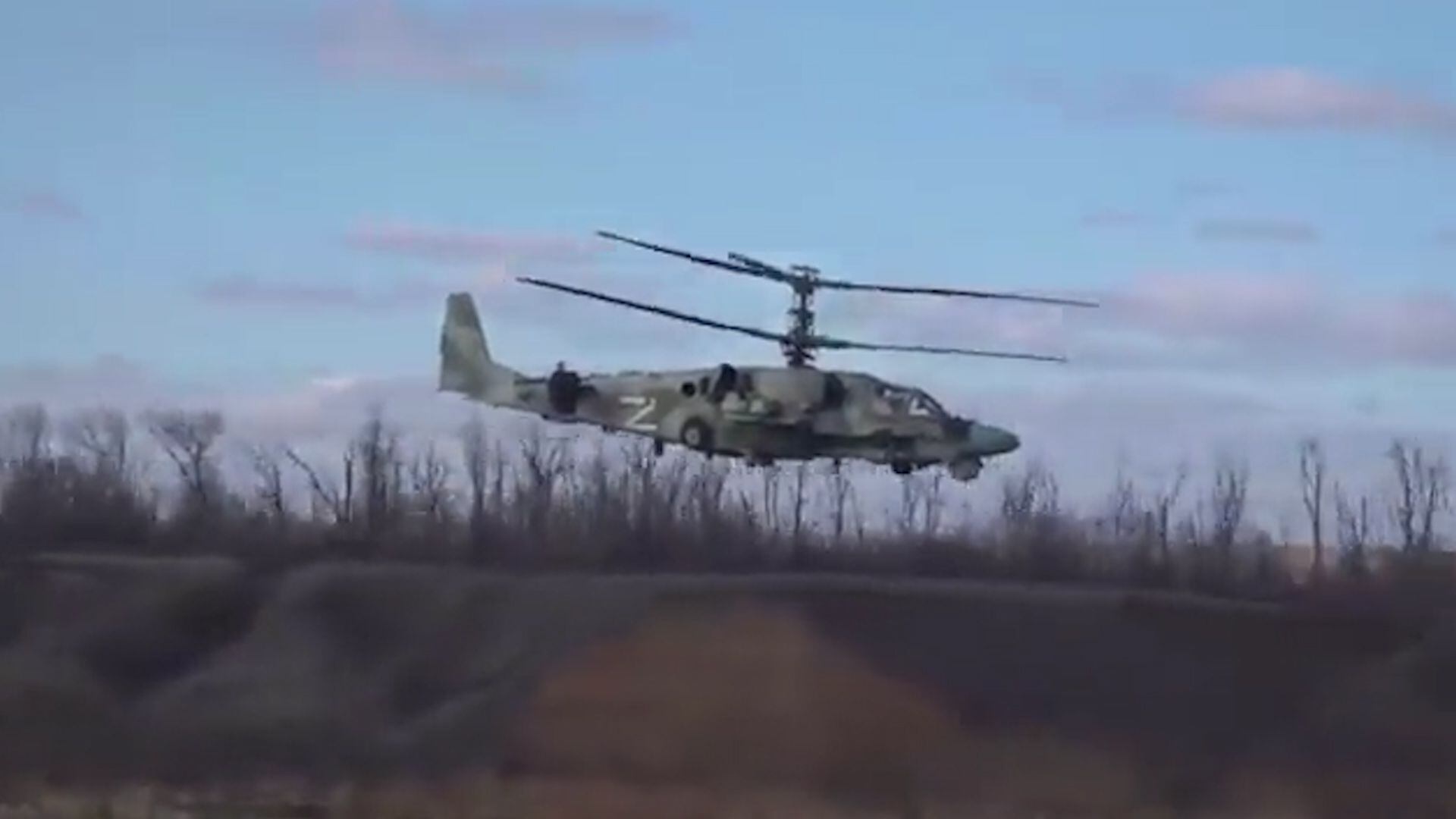 El ministro de Defensa ruso visitó el frente oriental de Ucrania