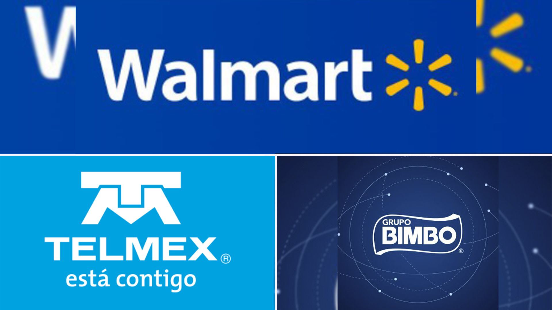 Bimbo, Telmex, y Walmart se unirán a la estrategia para combatir la inflación 
Foto Twitter @Grupo_Bimbo @Telmex Instagram @walmartmexico