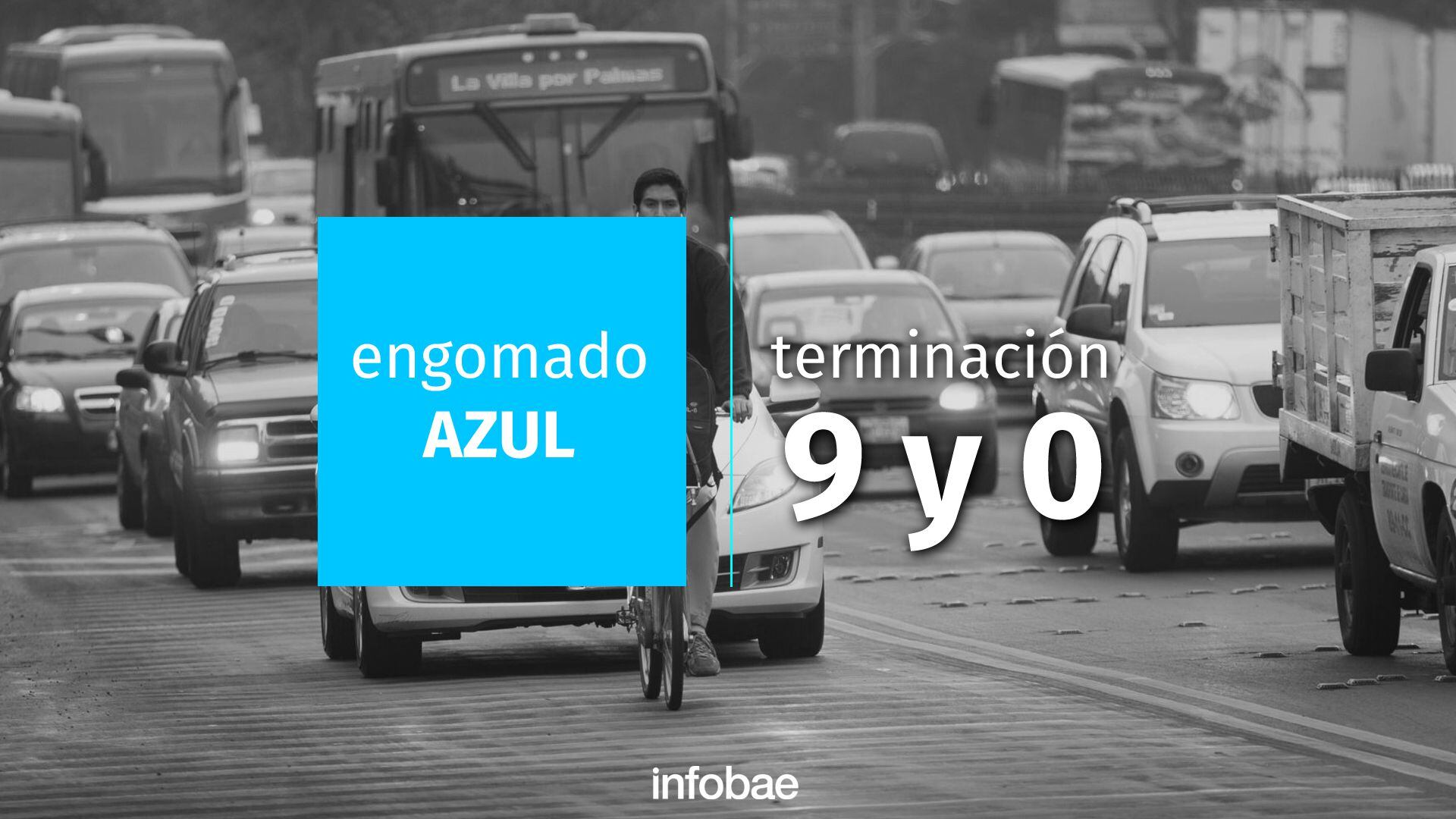 El Hoy No Circula aplica en la Ciudad de México y en el Estado de México; tiene un horario de 5:00 a 22:00 horas. (Ilustración: Jovani Pérez/Infobae)