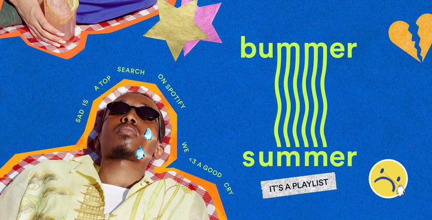 La aplicación de música creó una lista de reproducción con música triste para que los usuarios conecten con sus emociones. (Spotify)