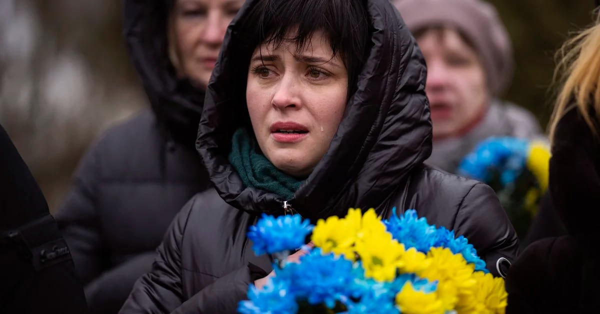One year of war in Ukraine: tears, firmness and tanks