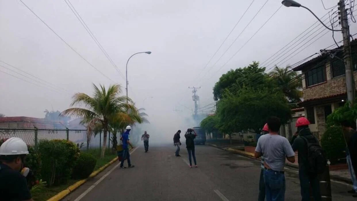 La GNB reprimió la protesta en Anzoátegui (El Nacional)