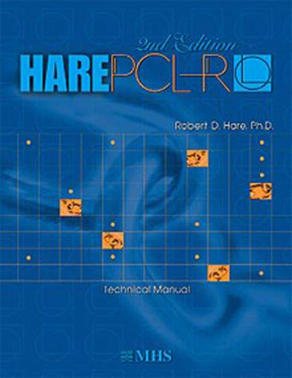 La tapa del libro “Hare Psychopathy Checklist-Revised” del doctor en psicología e investigador canadiense Robert D. Hare