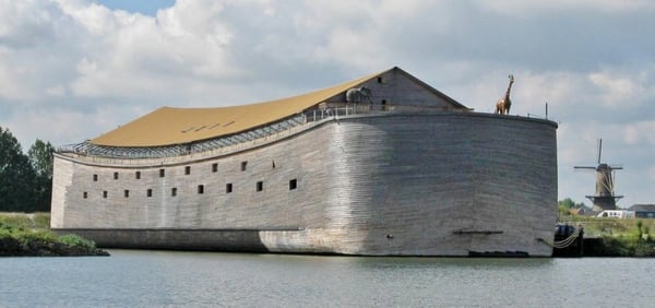 El arca de Noé de tamaño real mide más que una cancha de fútbol. (Foto: Ark of Noah)