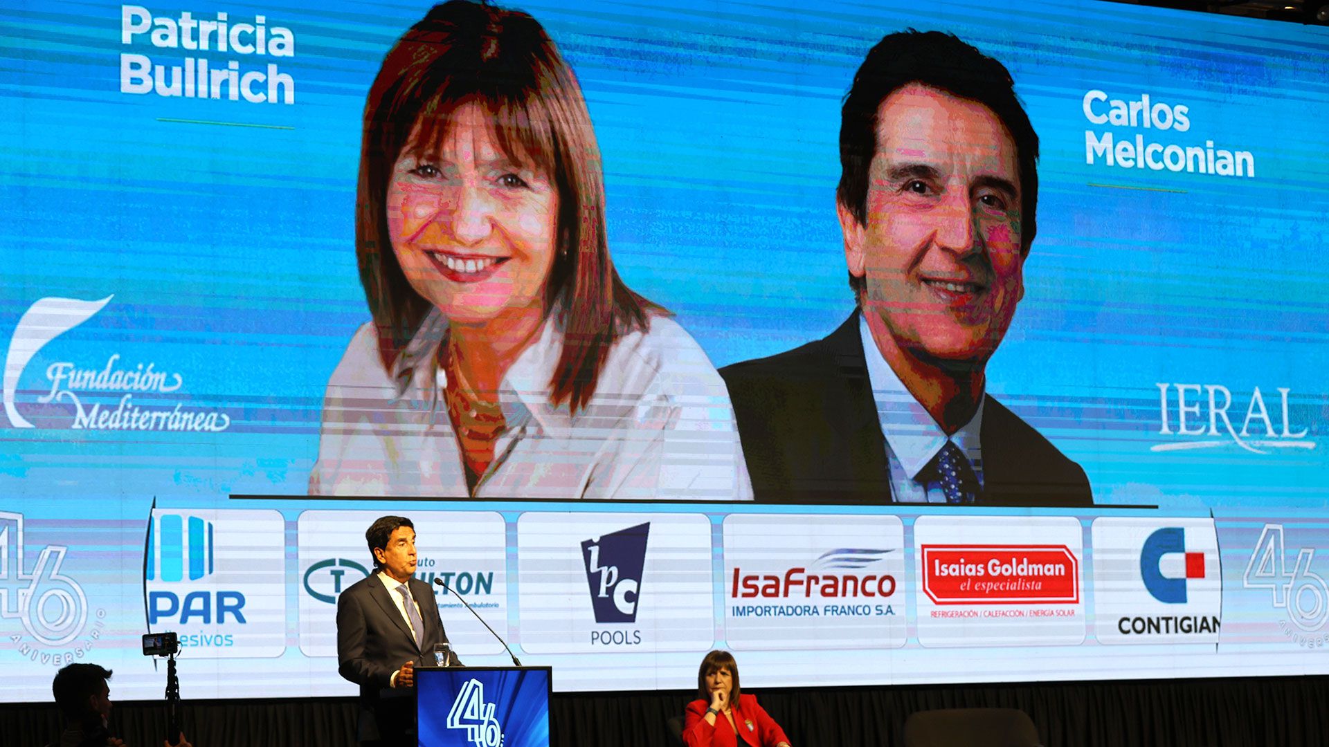Patricia Bullrich presentó a Carlos Melconian como su eventual ministro de Economía (Mario Sar)