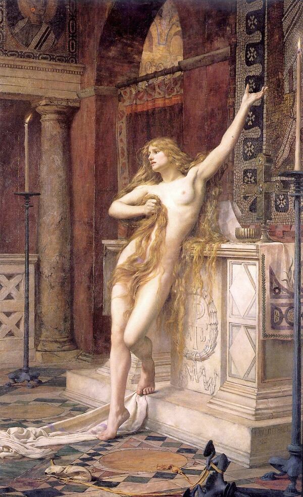 “Hypatia”, de Charles William Mitchell