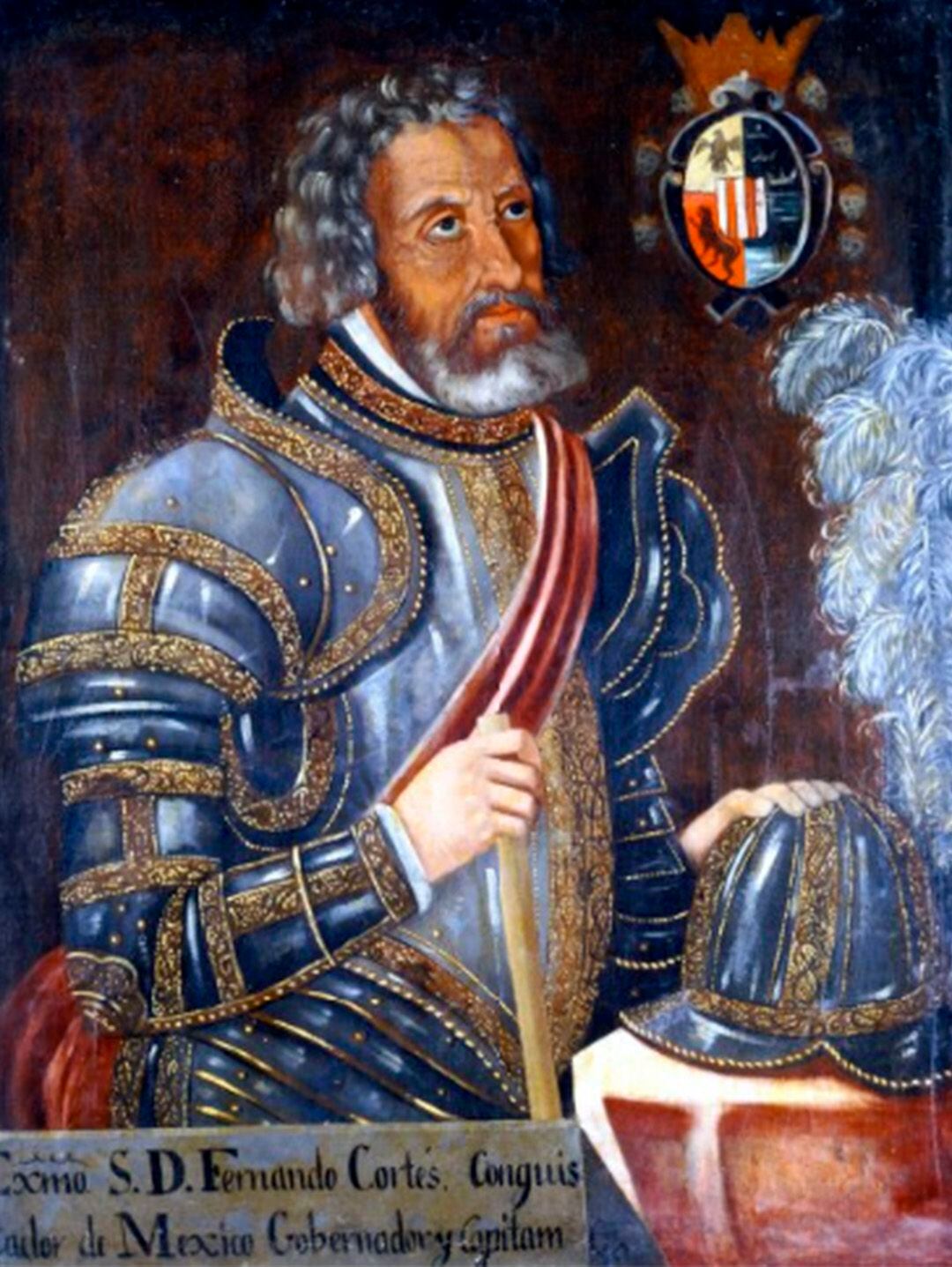 Hernán Cortés (Foto: INAH)
