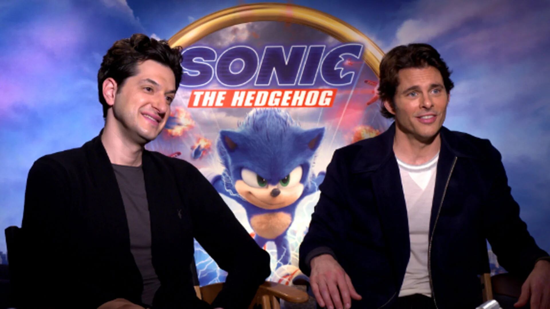 Entrevista exclusiva a James Marsden y Ben Schwartz, actores de la película “Sonic”