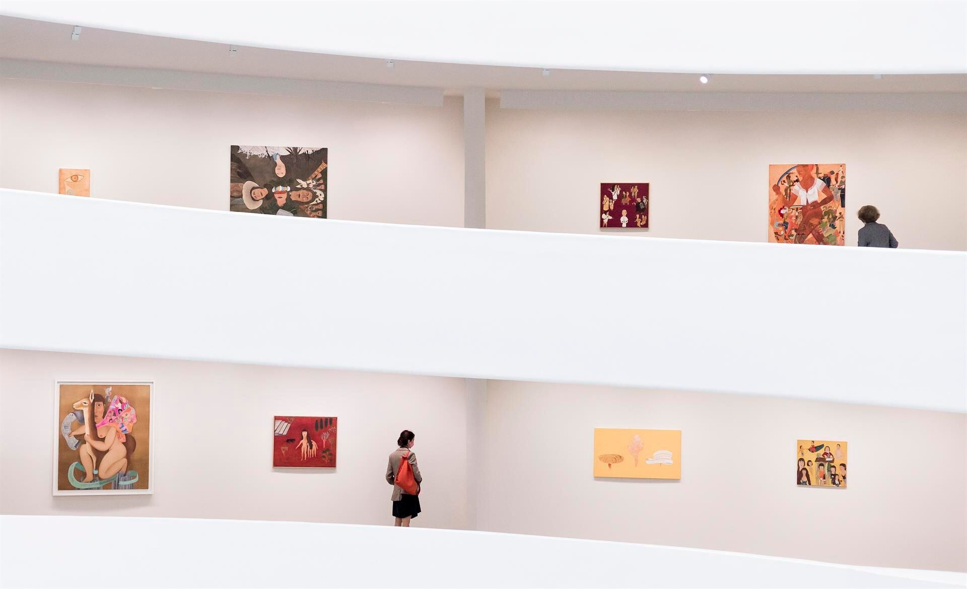 El Museo Guggenheim de Nueva York expuso una retrospectiva de su obra en 2022