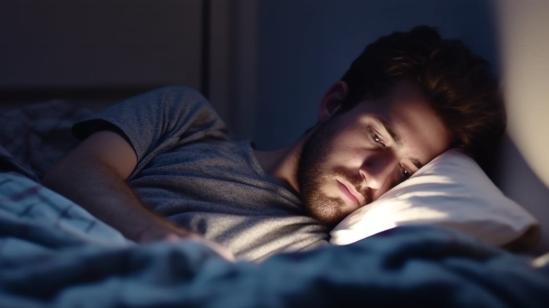 La higiene del sueño incluye evitar las pantallas, la cafeína cerca del sueño y el alcohol (Imagen Ilustrativa Infobae)