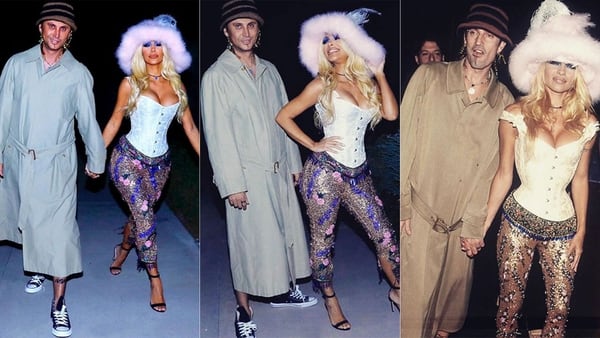 Kim Kardashian y Jonathan Cheban como Pamela Anderson y Tommy Lee