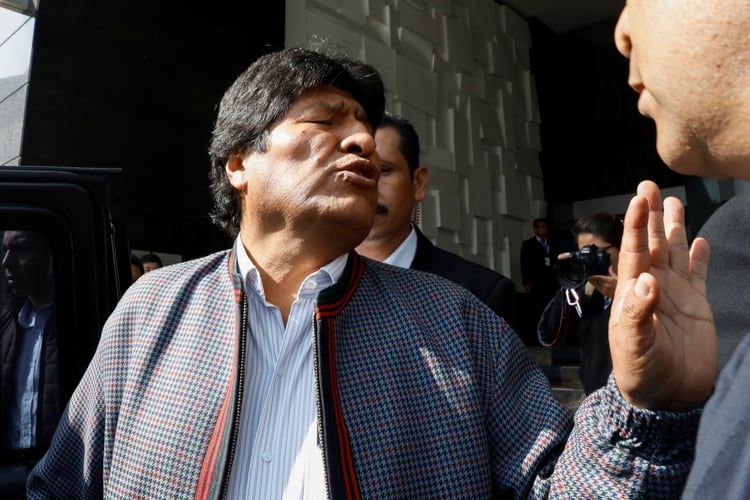 Evo Morales se encuentra exiliado en México (REUTERS/Carlos Jasso)