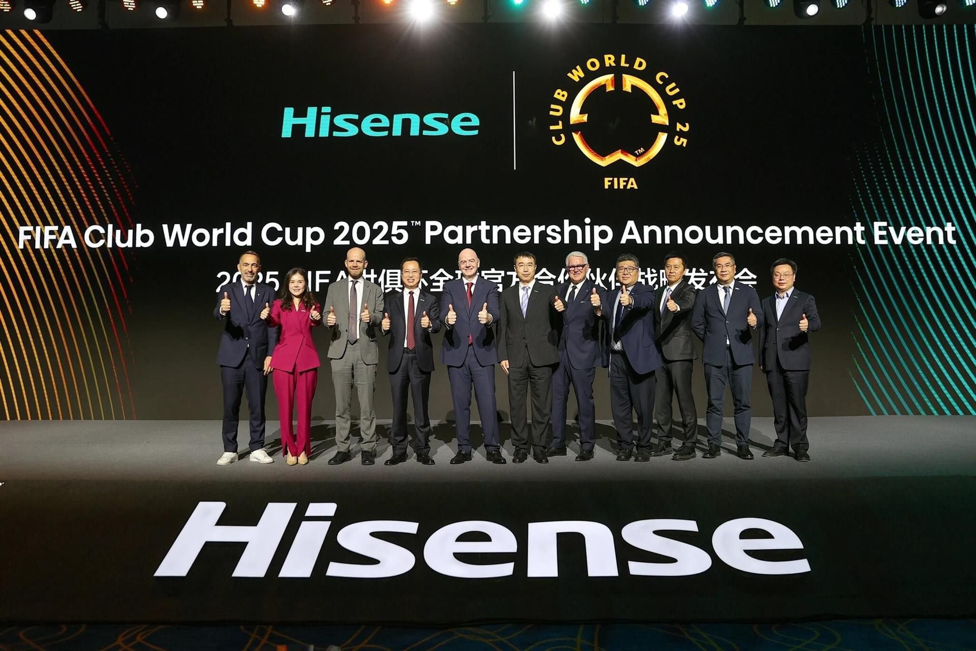 La FIFA anuncia a Hisense como el primer patrocinador del nuevo Mundial de Clubes en 2025 - Infobae