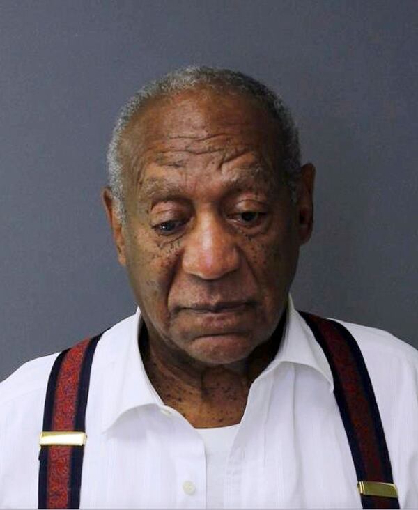 La foto de Bill Cosby tomada por la policía tras ser condenado a prisión por violación