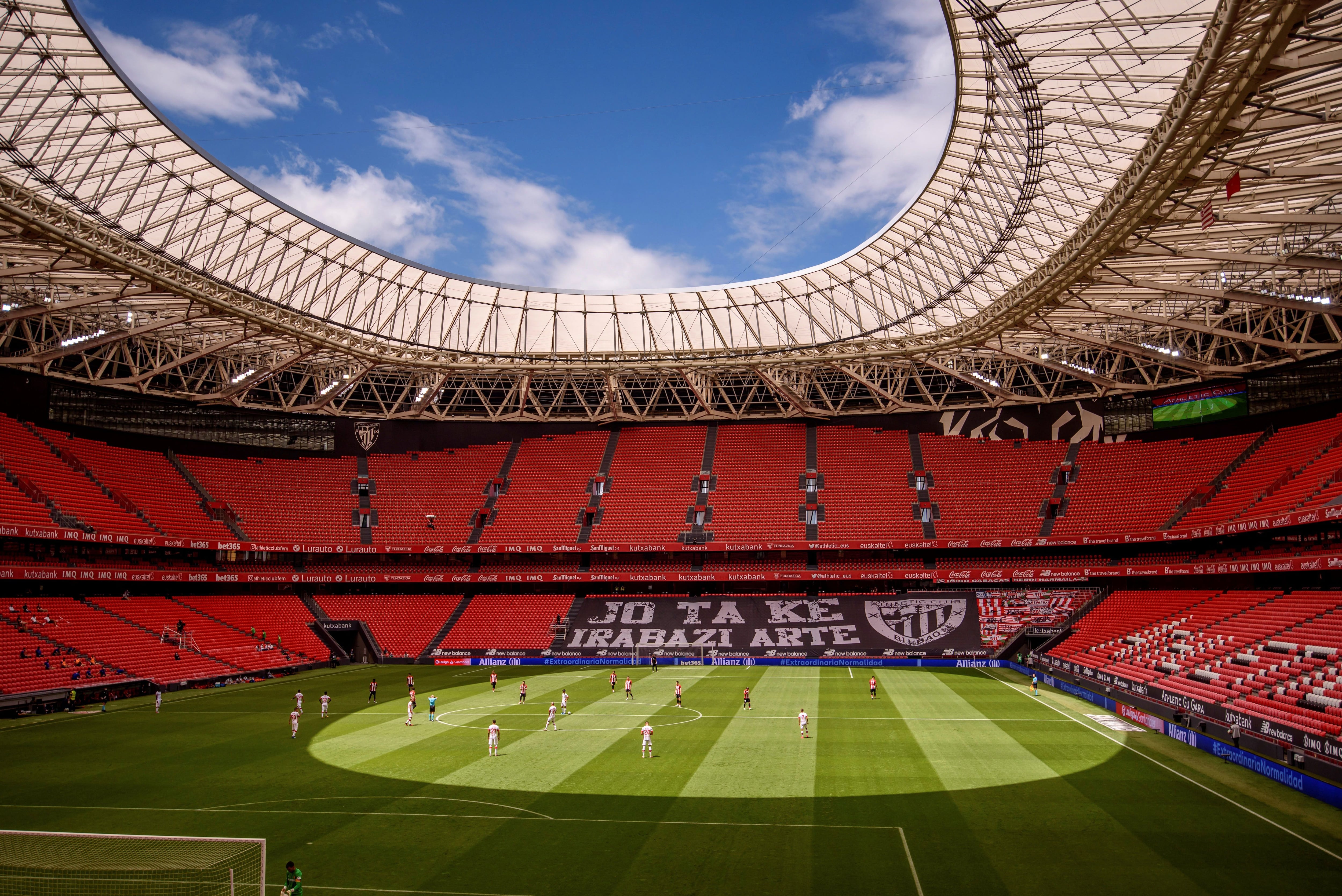 Imagen de archivo del estadio San Mamés en Bilbao. EFE/Javier Zorrilla 