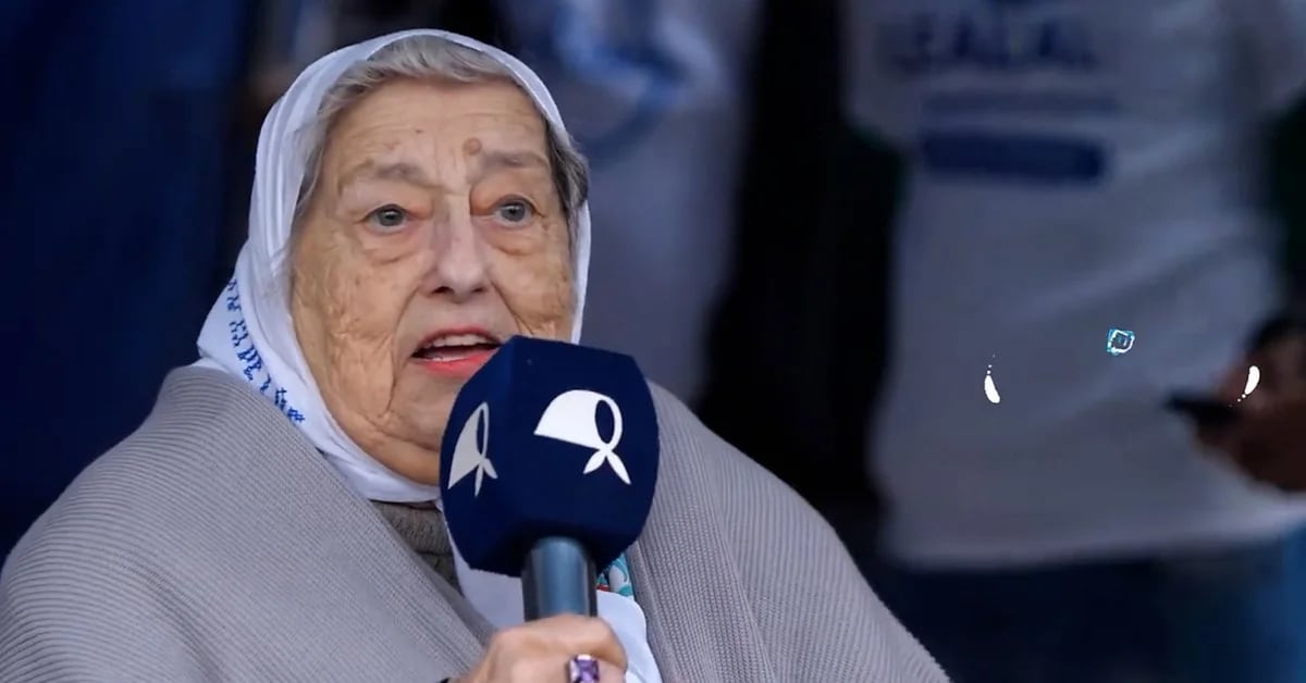 Hebe de Bonafini è stato dimesso dopo tre giorni all’ospedale di La Plata