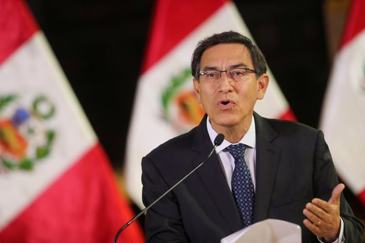 La administración de Martín Vizcarra aseguró que está trabajando en las próximas medidas que se tomarán para hacer frente al coronavirus (Presidencia del Perú/Handout vía REUTERS)